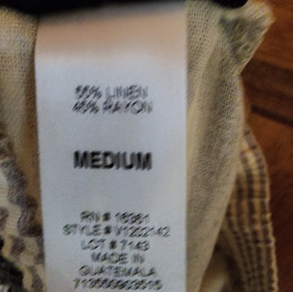 NEW Joe B Linen Pants Size M - Picture 3 of 8